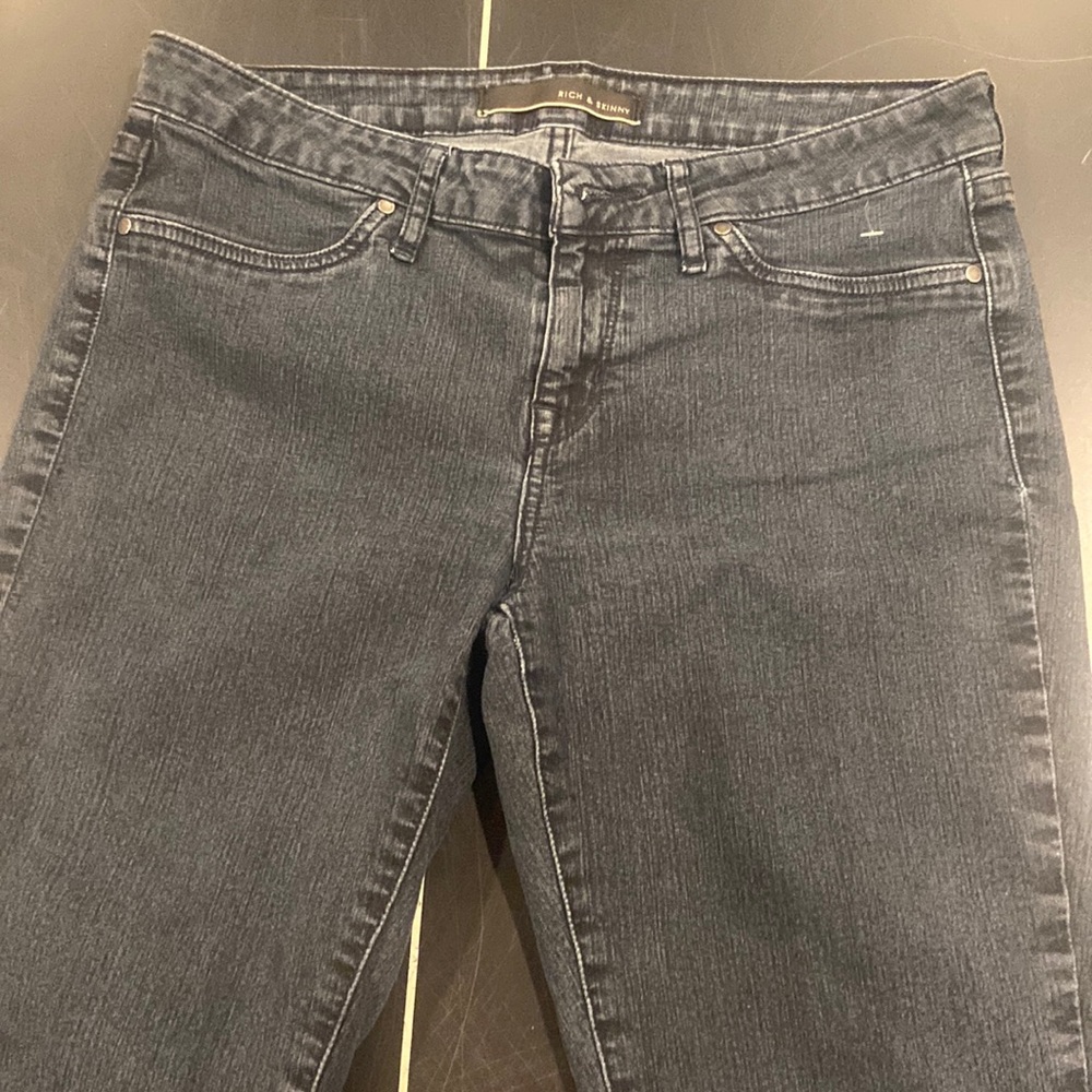 Rich and skinny jeans
